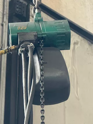 Paranco a Catena DEMAG 125 kg con Bandiera Girevole, ottimo stato - Foto 4