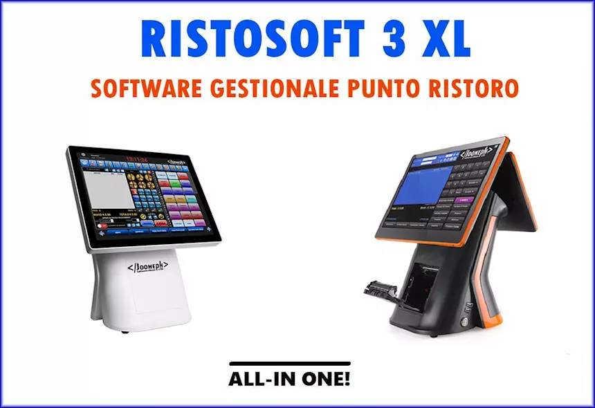 Soft Gestionale Ristoranti / Pizzerie / Bar - Ristosoft 3XL