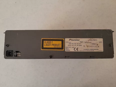 Lettore MultiCD Pioneer CDX P670 6 disc CD con cavi IP BUS - Foto 3