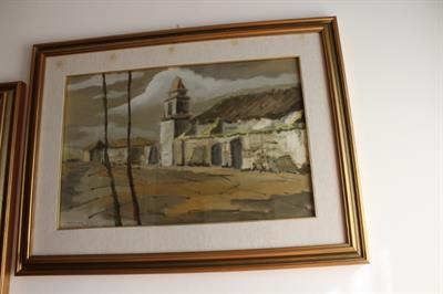 Paesaggio lagunare - Quadro di G.P. Menegazzo