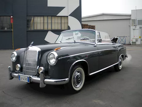 Mercedes Benz 220 S Cabriolet W180 II Ponton del 22/05/1957