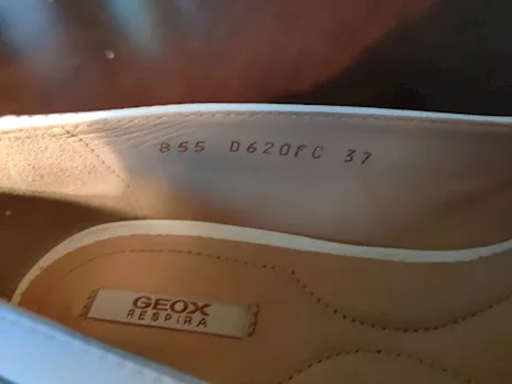 Scarpe Geox donna, modello Respira, colore beige - Anteprima 5