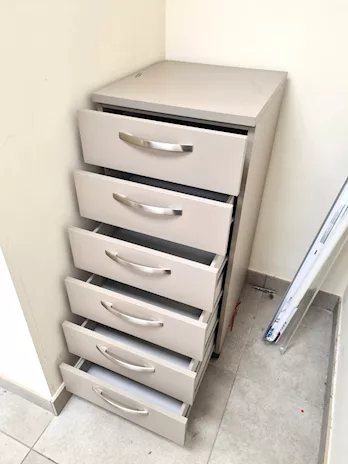 Cassettiera a 6 cassetti da ufficio usata - Foto 2