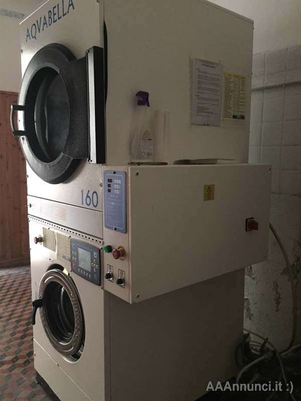 Lavasciuga di 16kg 380v, in ottime condizioni