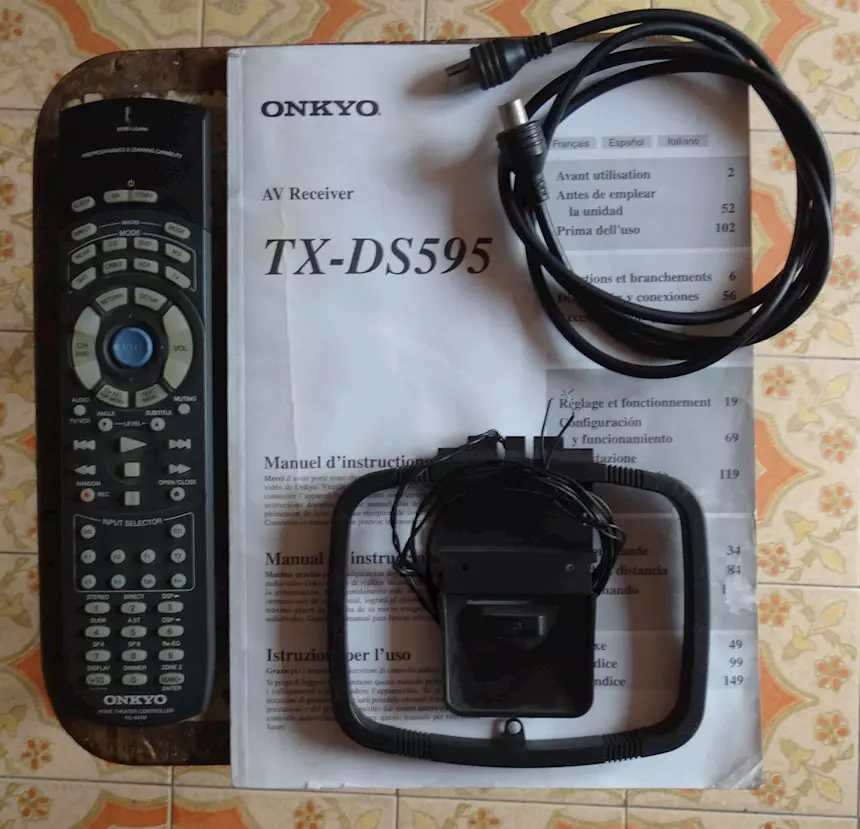 Foto 5 Onkyo Home Theatre sintoamplificatore Hi-Fi, colore nero