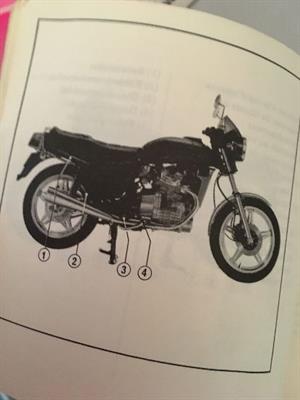 Libretto uso manutenzione Moto Honda CX500, in buone condizioni - Foto 6