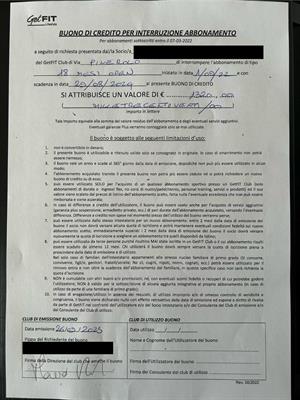 Buono di credito da 1320€ per palestre GetFit di Milano - Foto 3