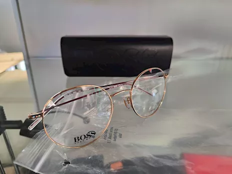 Occhiali Hugo Boss titanio nuovi 1213 NOA gold - Foto 2