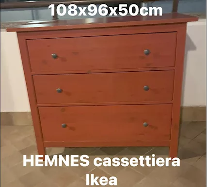 Cassettiera HEMNES Ikea