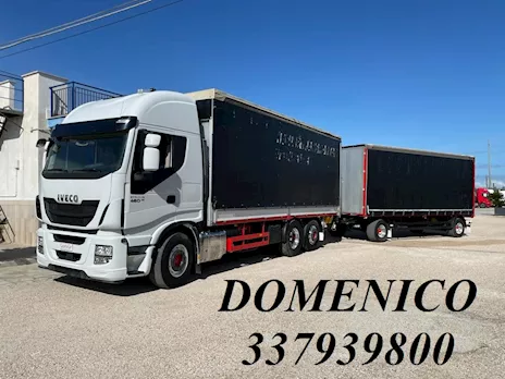 Iveco Stralis 460 copri scopri centinato Euro 6