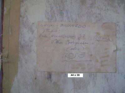 BRUNELLO Luigi pittore Veneto1883-1977