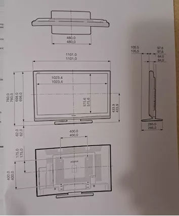 TV LCD 46 SHARP AQUOS - Anteprima 3