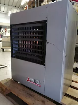 Generatore d’aria calda a Gas
