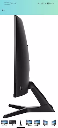 Samsung Monitor Marca Monitor modello LC27R500FHRX, colore Nero - Anteprima 6