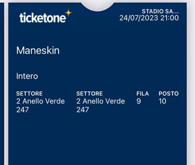 Concerto Maneskin San Siro
