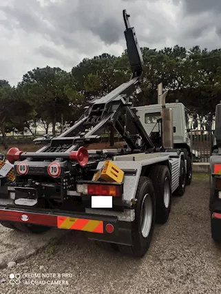 Iveco Trakker 410,500 8X4 con gancio scarrabile Anno 2006, gommato nuovo - Foto 4