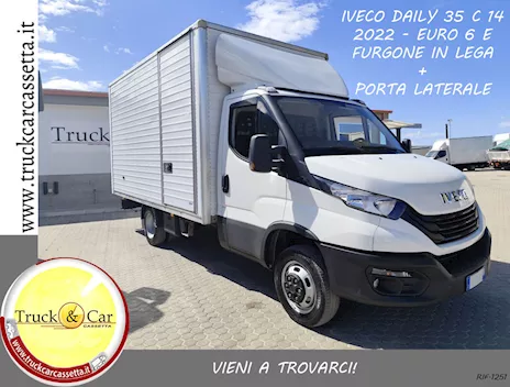 RIF.1251 IVECO DAILY 35 C 14 - 2022 - FURGONE IN LEGA CON PO