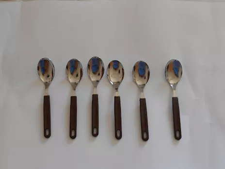 Set di cucchiai da tavola (portata/riso) vintage