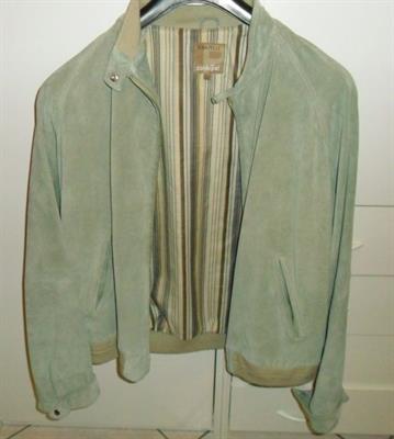 Giacca vera pelle ghiaccio taglia 52