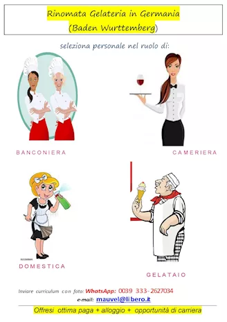 Esperti del settore & Professionisti x gelateria in Germany