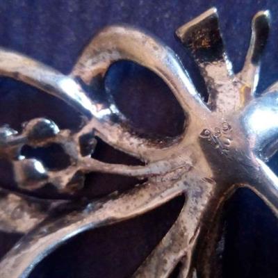 Spilla vintage in argento - Foto 4