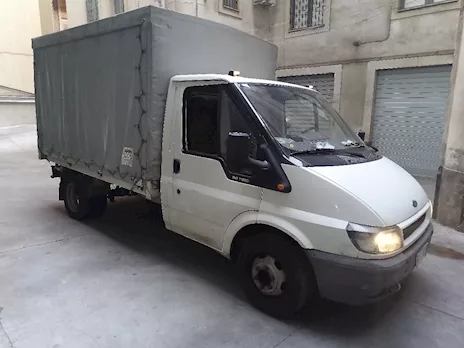 Autocarro Ford 90 T35 gemellato, centina e telone smontabili