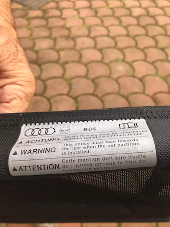 Rete divisoria x Audi Q5 - Foto 4