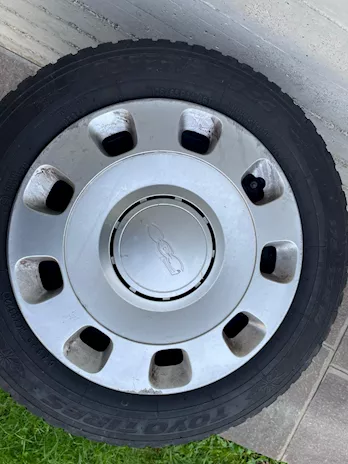 Pneumatici invernali con cerchioni per Fiat 500
