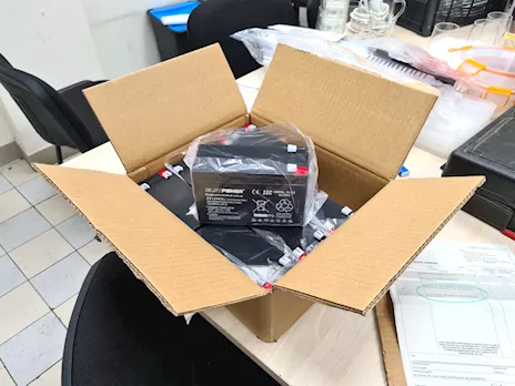 Batterie al piombo Elsy Power FP1290 mai usate