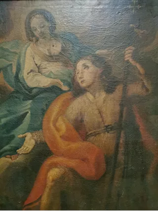 La Vergine con San Giovanni