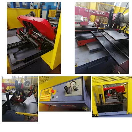 Segatrice a nastro automatica Bianco mod 370 A