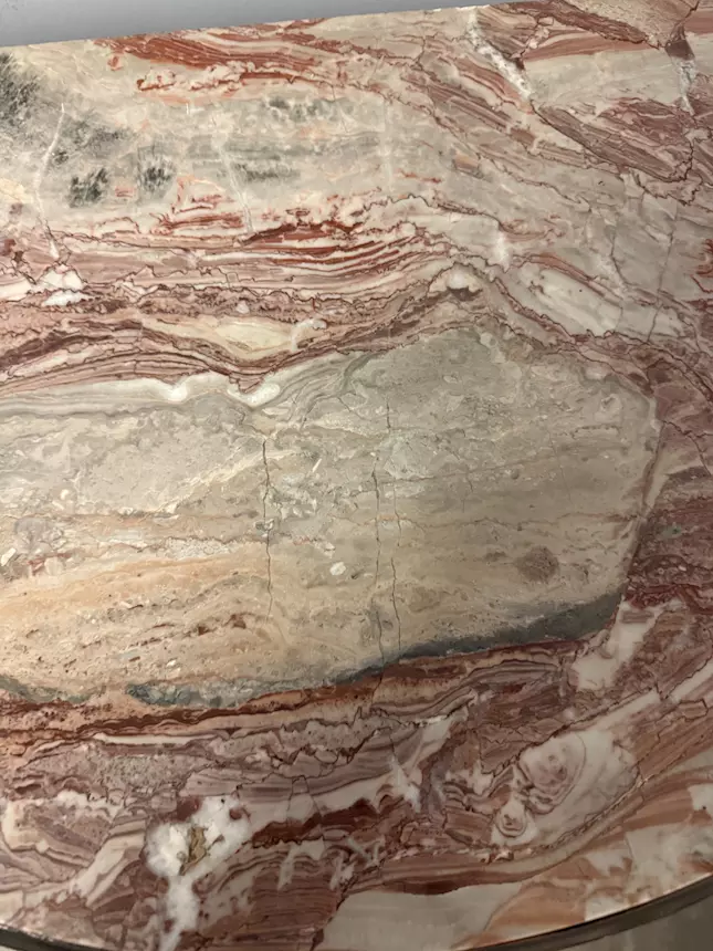 Antica console noce Luigi Filippo, '800, Napoli, 100x103x43 cm - Foto 8