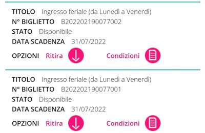 Biglietti terme