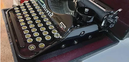 Macchina da srivere della Oliver, ottimo stato - Foto 5