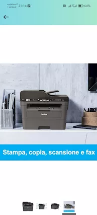 Brother MFCL2710DW Stampante Multifunzione