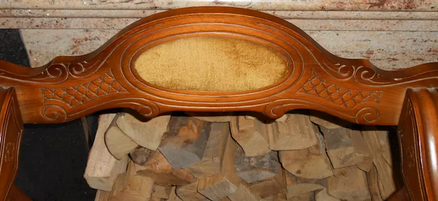 Sedia dantesca savonarola rinascimentale, in legno massello - Foto 3
