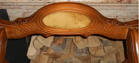 Sedia dantesca savonarola rinascimentale, in legno massello - Anteprima 3