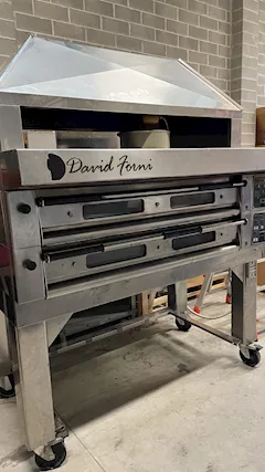 Forno Pizza Elettrico 9 + 9 usato Revisionato