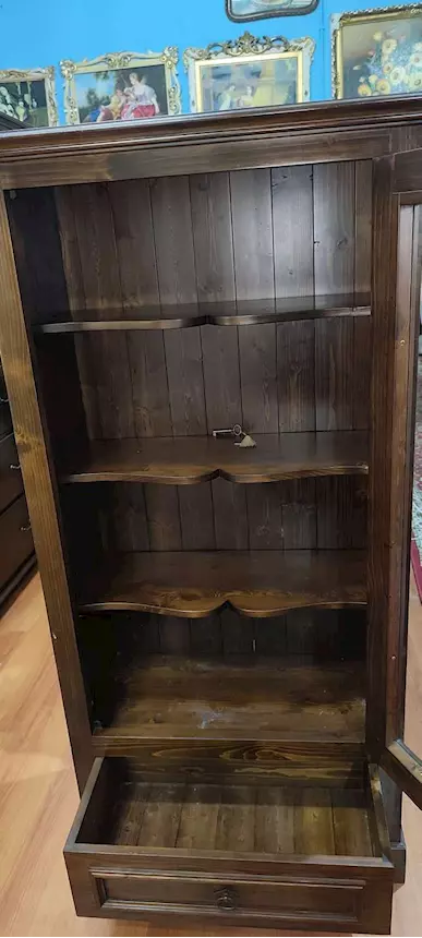 Vetrinetta in Arte Povera - 25059, in legno - Foto 2