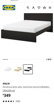 Letto matrimoniale king size