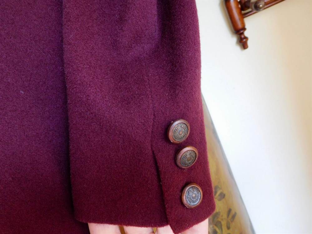 Foto 3Giacca donna BLUES CLUB, made in Italy, taglia 44, colore rosso bordeau