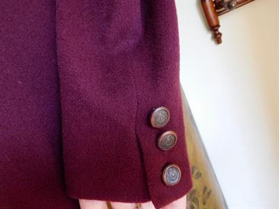 Giacca donna BLUES CLUB, made in Italy, taglia 44, colore rosso bordeau - Anteprima 3
