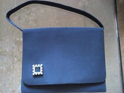 BORSETTA VINTAGE BLU