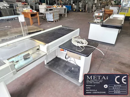 2 banco casse con nastro diritto usate, marca META mod - Foto 4
