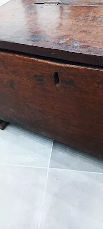 Antica cassapanca in legno - Anteprima 4