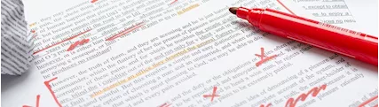 Correttore di bozze, discorsi, tesi di laurea