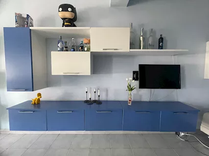 Cucina e parete attrezzata