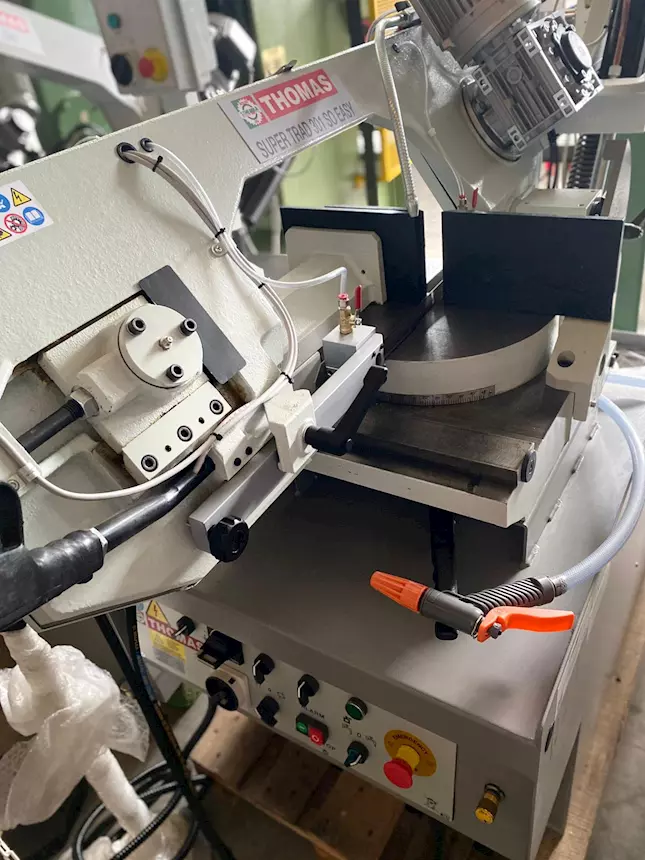 Sega a nastro semiautomatica Thomas NUOVA, modello Super
