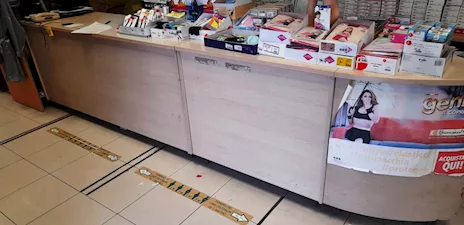 Banco Cassa Acero Modulare 53126