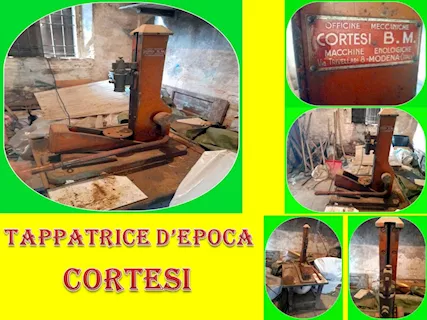Tappatrice d' Epoca Cortesi